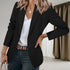 Business-Blazer für Damen | Taillierter Einzelknopf maschinenwaschbar